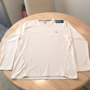 CHAMPION DOUBLE DRY XL LONG SLEEVE SHIRT for TRAINING